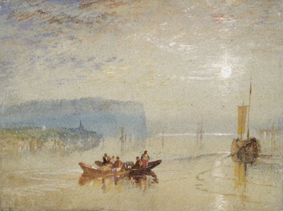 Scene on the Loire, near the Coteaux de Mauves, c.1830 by Joseph Mallord William Turner